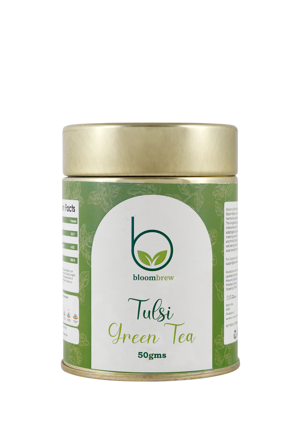 BloomBrew Tulsi Green Tea