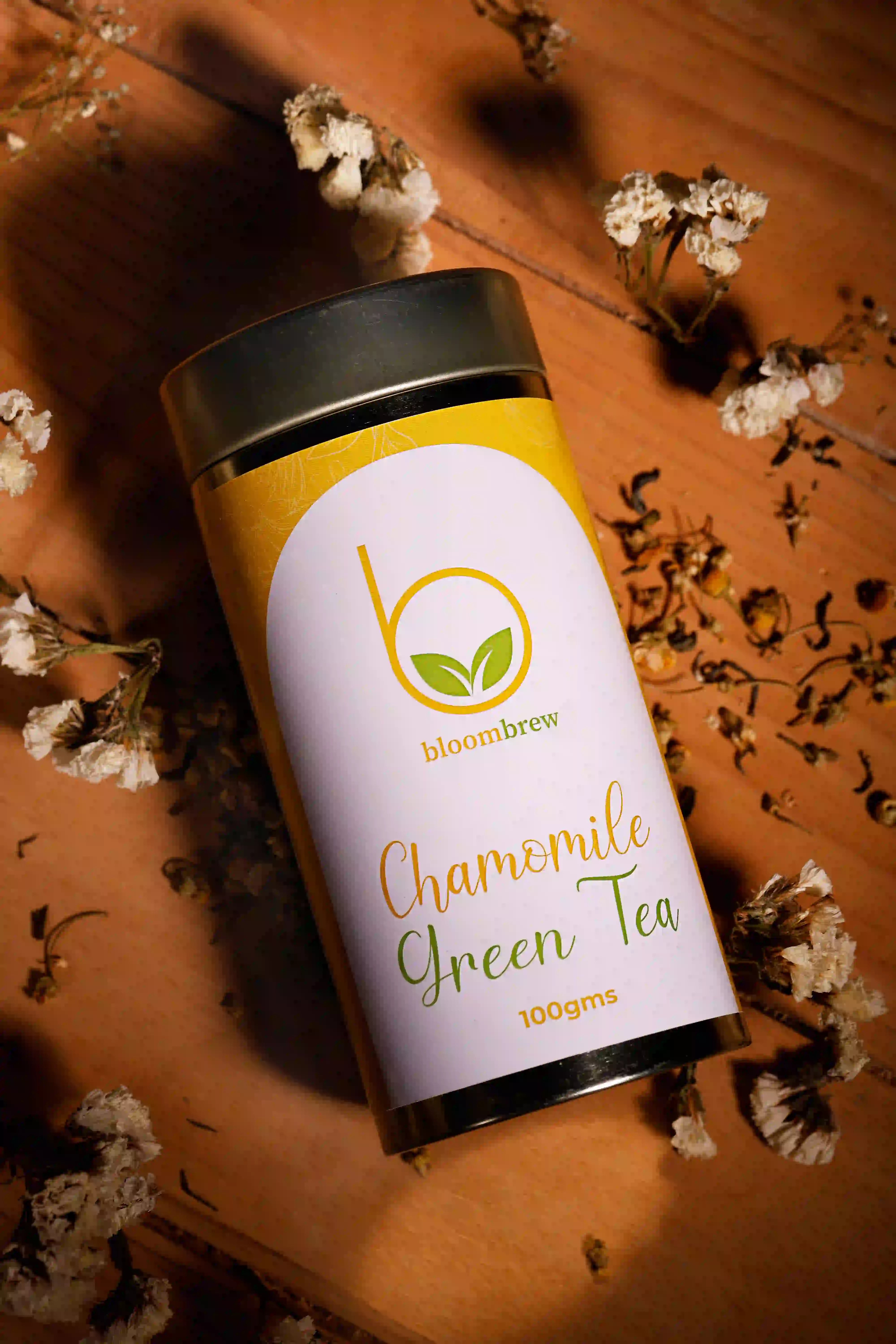BloomBrew Chamomile Green Tea