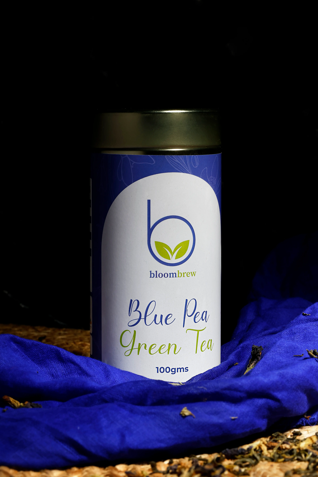 BloomBrew Blue Pea Green Tea