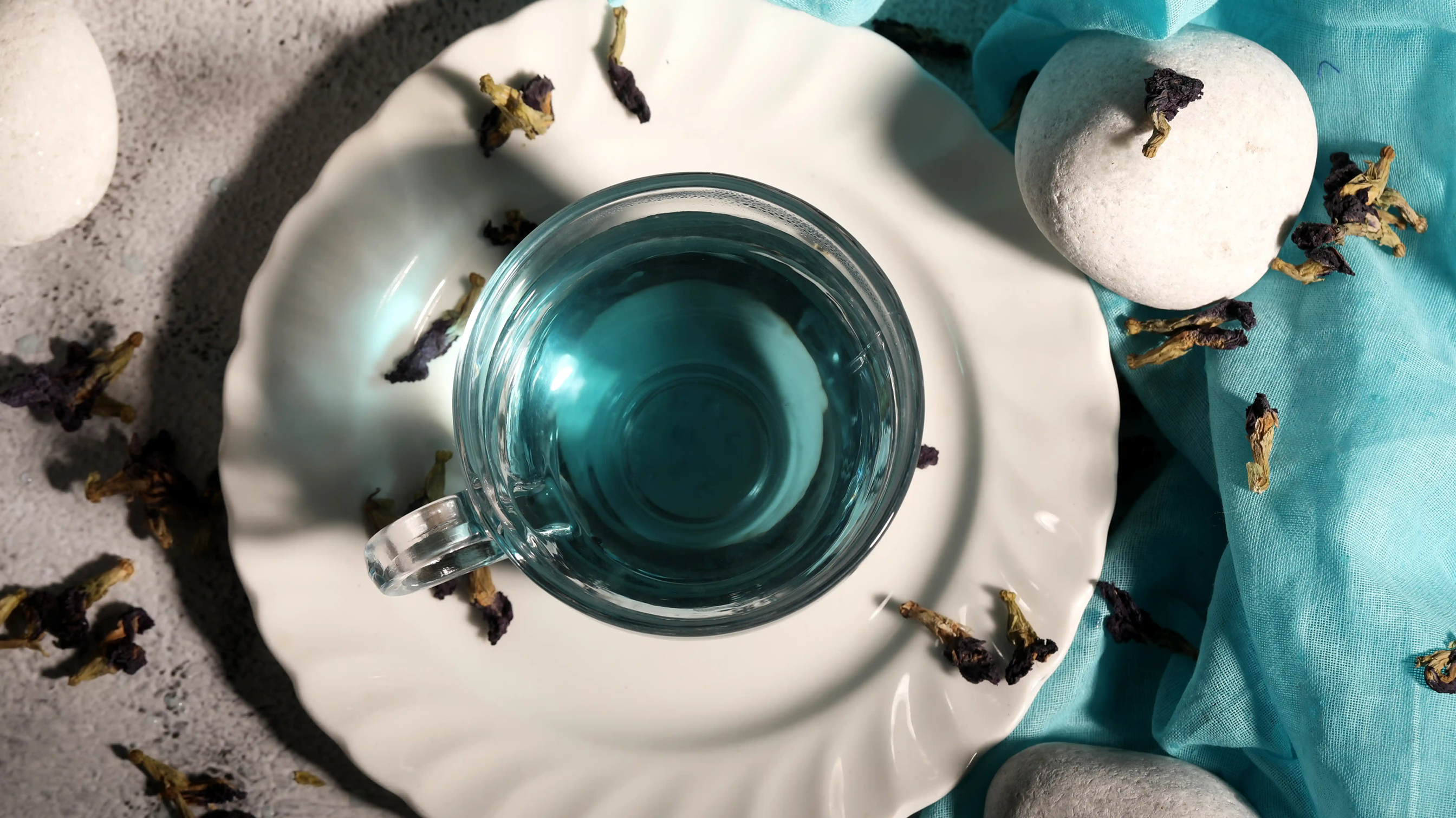 BloomBrew Blue Pea Green Tea